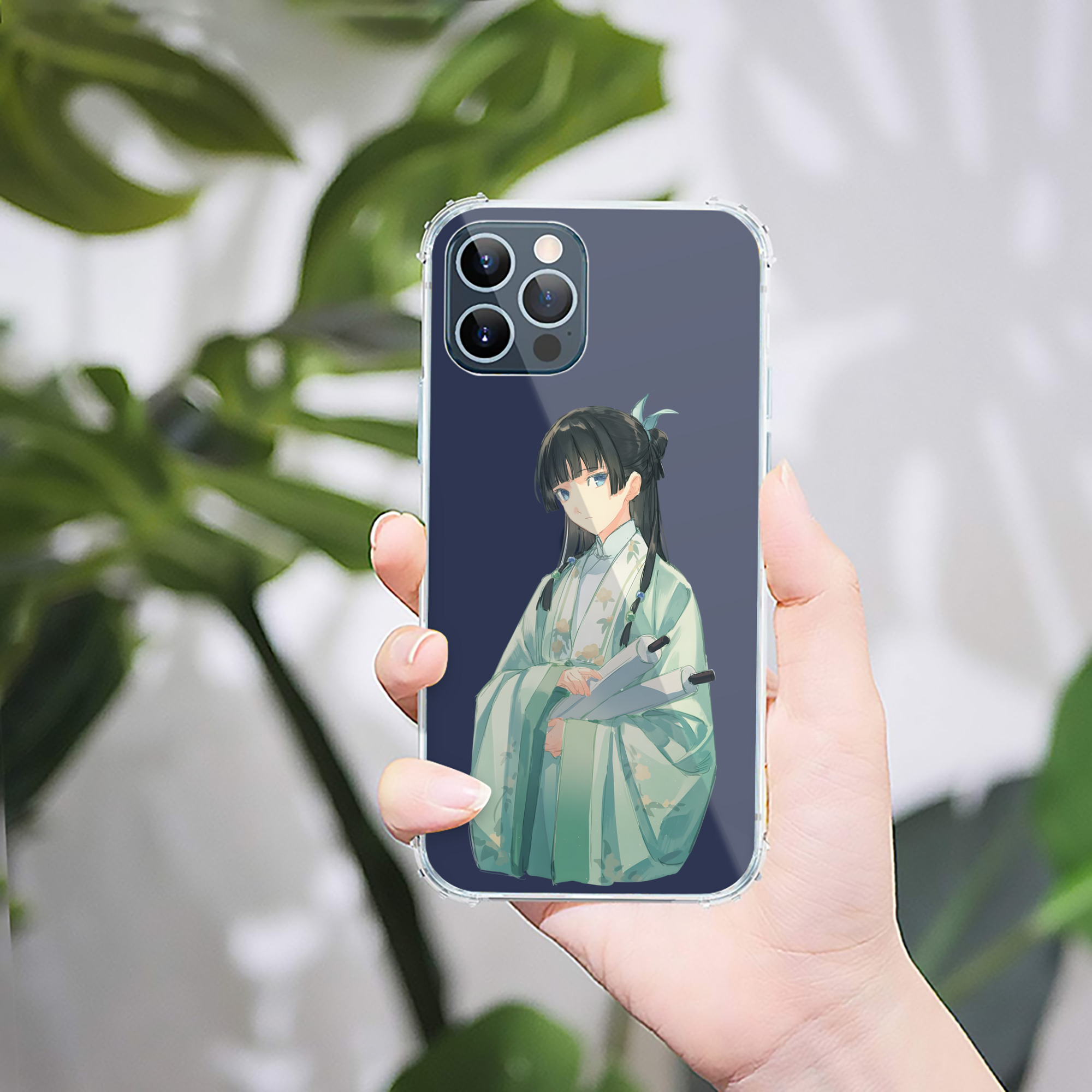 （画像用） 薬屋のひとりごと The Apothecary Diaries 【iPhone 12シリーズ対応】透明スマホケース（クリアソフトケース）